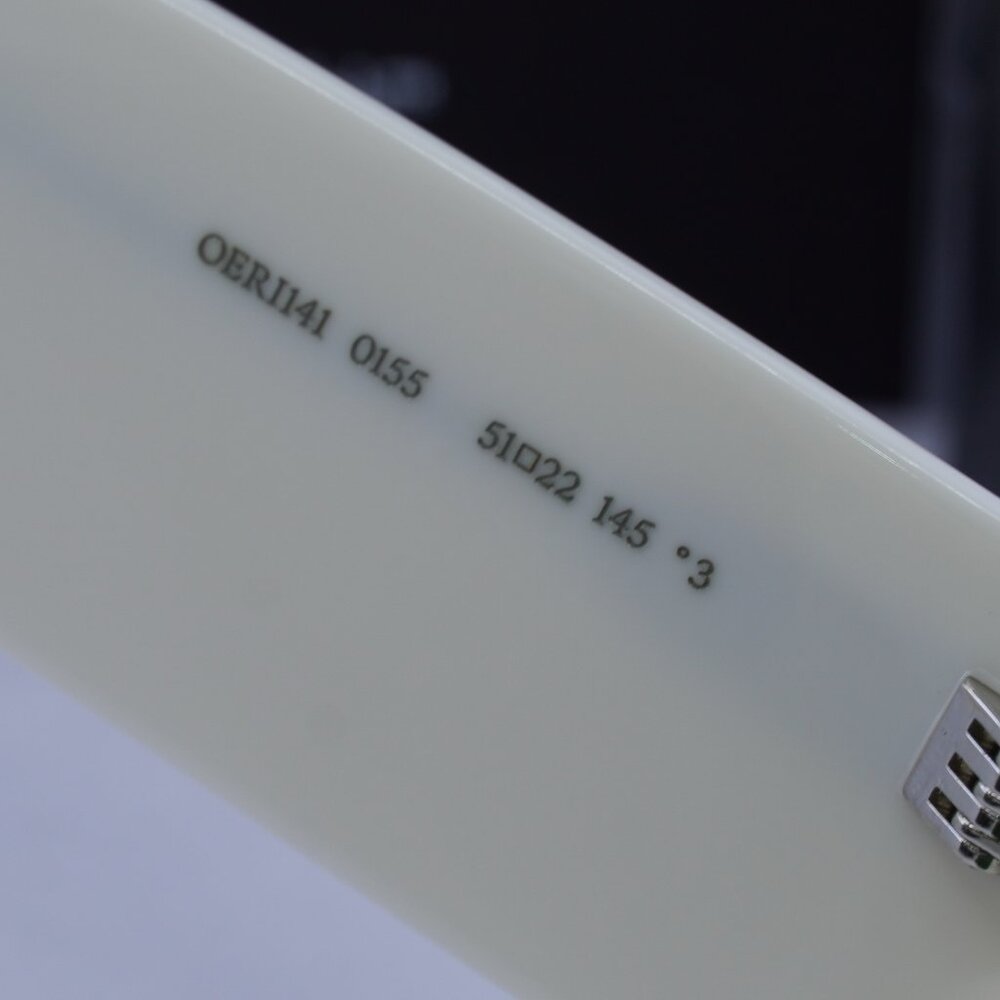 Off-White OERI141 CARY 0155 Rectangle Sunglasses – White/Green - Picture 7 of 10